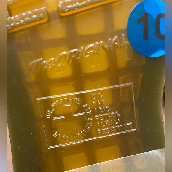 Dr martens airwair taupe combat boots grunge lace up women 10 NWT - Picture 8 of 8